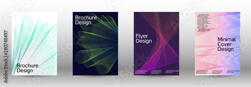 Cover design template set 