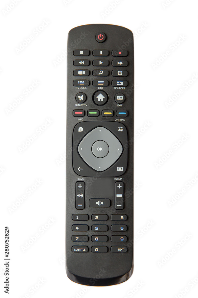 Remote control isolated on white background Remote control isolated on white background