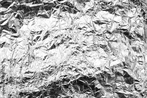 Close up of a wrinkled alum...