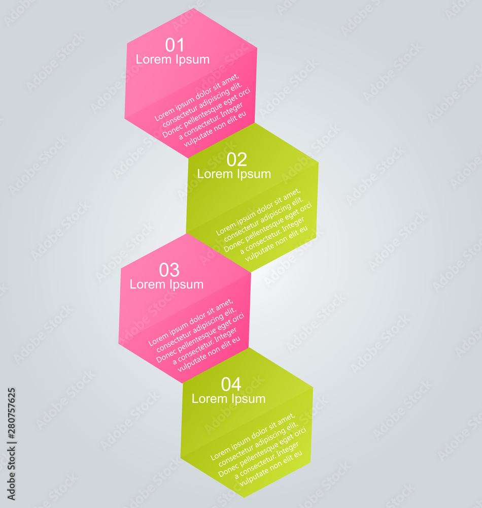 Business infographics template for presentation, education, web design, banners, brochures, flyers. Pink and green tabs. Vector illustration. Business infographics template for presentation, education, web design, banners, brochures, flyers. Pink and green tabs. Vector illustration.