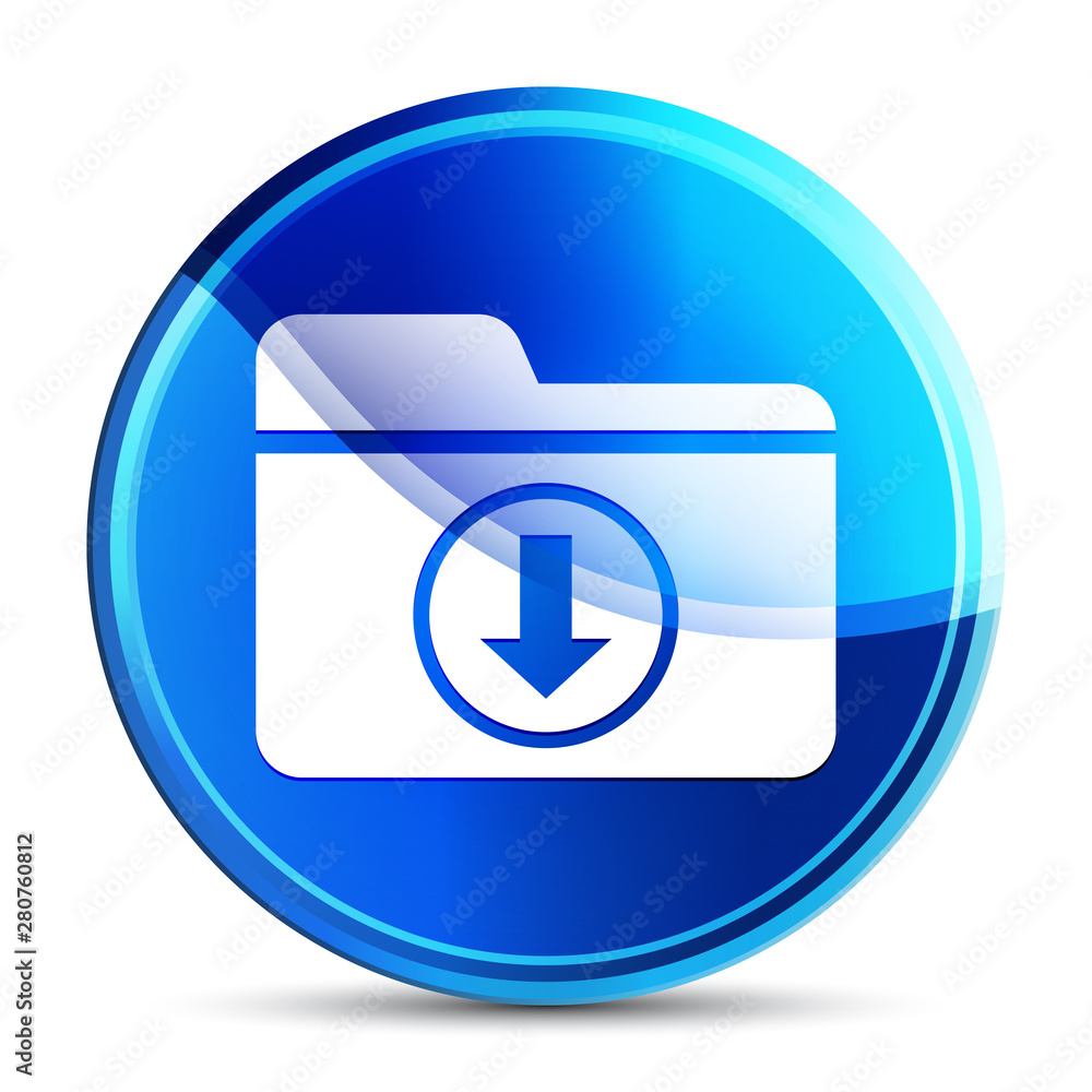 Download files icon glassy vibrant sky blue round button illustration Download files icon glassy vibrant sky blue round button illustration