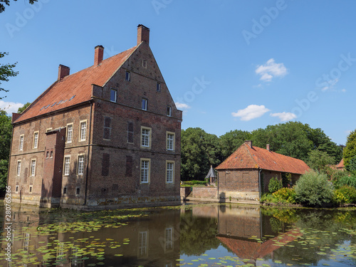 Quadro su tela Burg Welbergen im Münsterland