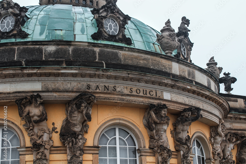 Palacio de Sans Souci en Berlín