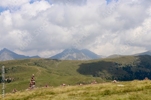 Sarntal mountain view