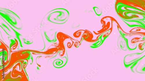 Abstract wallpaper and texture background. Rainbow magic pattern. The texture looks like rainbow blurred clouds and smoke.