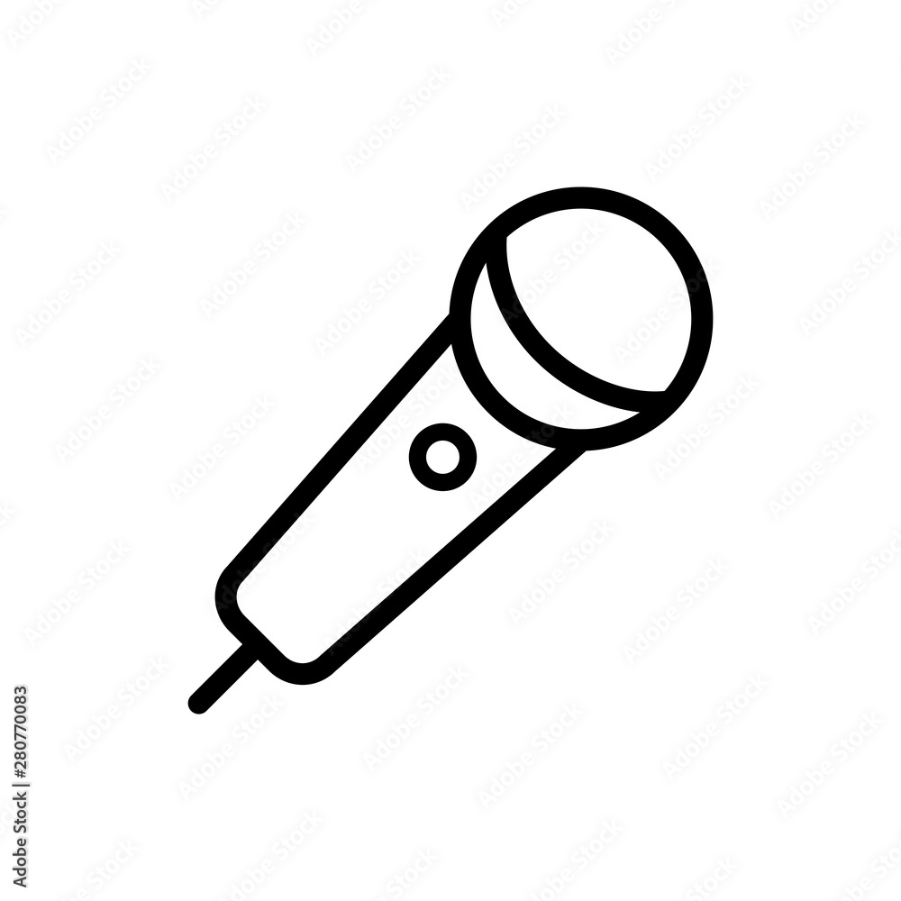 microphone icon vector flat design microphone icon vector flat design