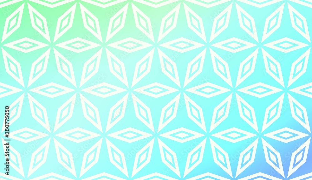 Pattern With Polygonal Geometric Elements. Vector Illustration. Template For Wallpaper, Interior Design, Decoration, Scrapbooking Page. Gradient Background Pattern With Polygonal Geometric Elements. Vector Illustration. Template For Wallpaper, Interior Design, Decoration, Scrapbooking Page. Gradient Background