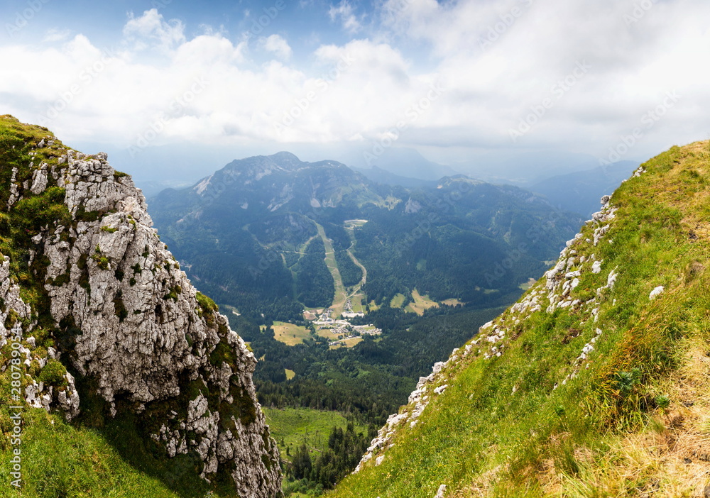 Detail rocks in Alps. Austria.