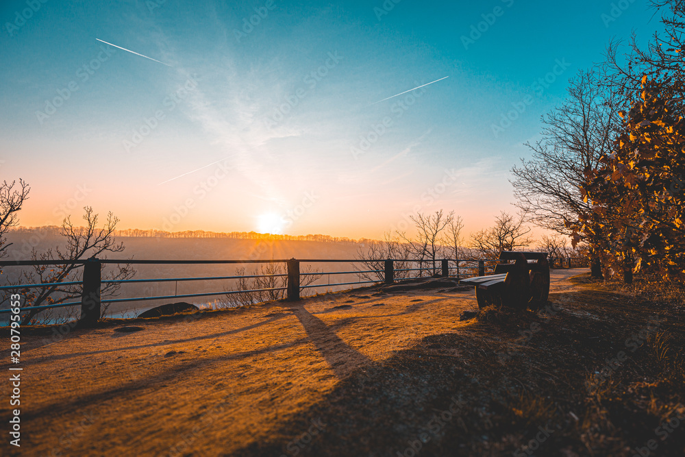 Fototapeta premium Sonnenuntergang