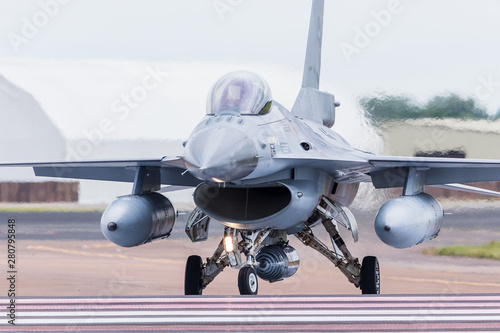 Royal Netherlands Air Force F-16AM/BM captured at the 2019 Royal International Air Tattoo at RAF Fairford. photo