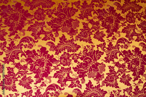 An image of seamless bright gothic Venice wallpaper background texture