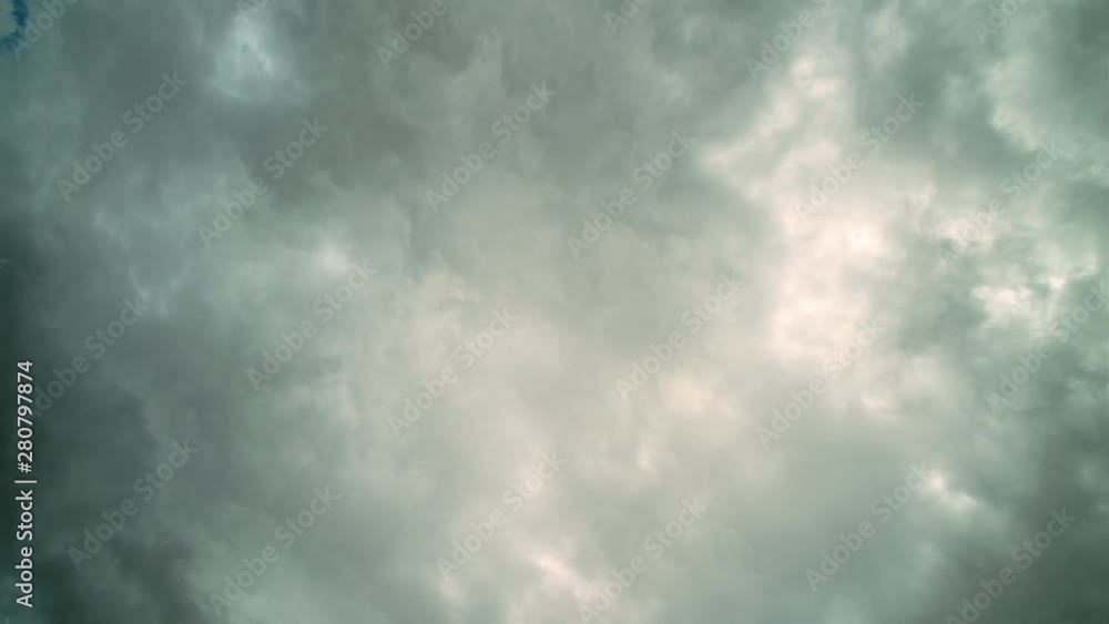 Storm clouds moving in time lapse Storm clouds moving in time lapse