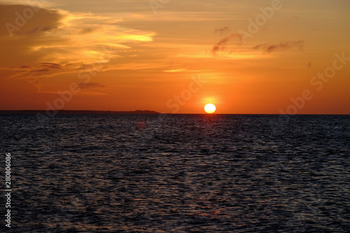 sunset at the sea © Eduard