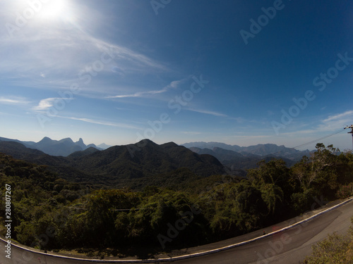 Beautiful mountains view