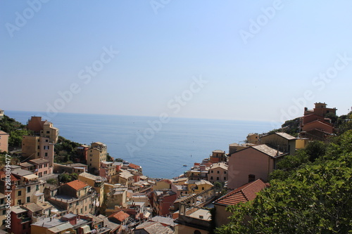view of manarola cinque terre italy
