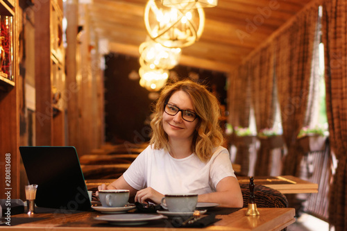 Fényképezés Business lady smiling at camera