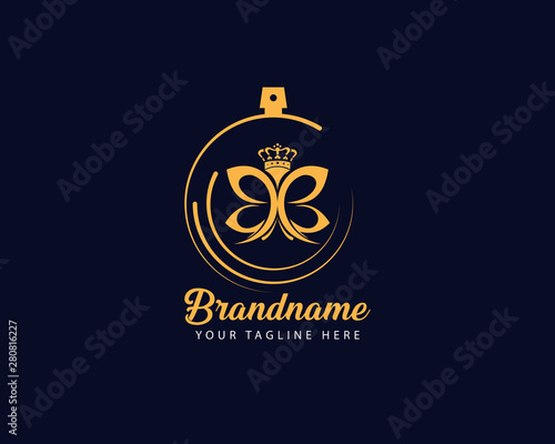 Elegant Luxury Modern and professional Perfume, parfumerie Logo Template