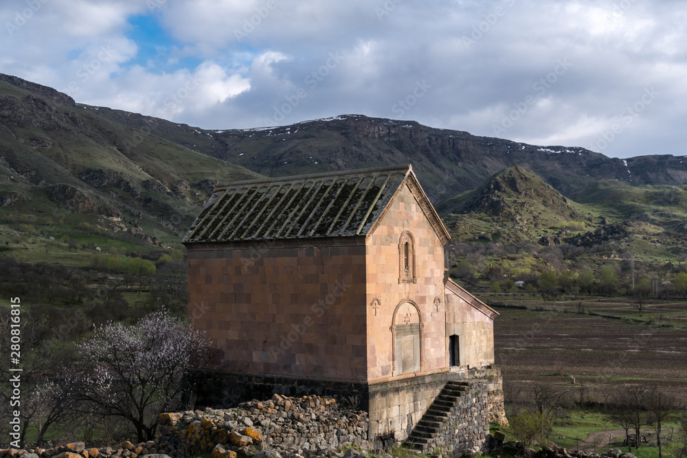 The old church of Zunda in the village of Tmogvi The old church of Zunda in the village of Tmogvi