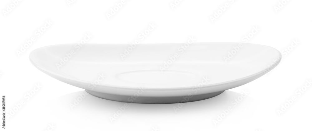 plate on white background plate on white background