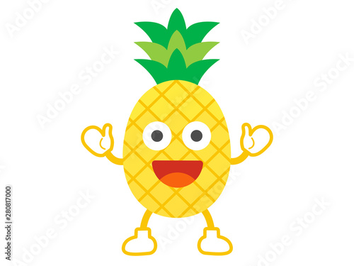 パイナップルのキャラクター