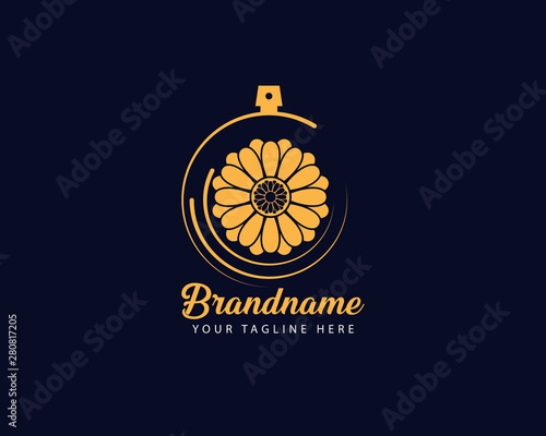 Elegant Luxury Modern and professional Perfume, parfumerie Logo Template