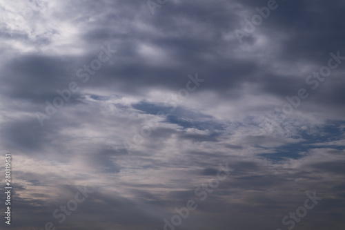 Beautiful abstract cloud and clear blue sky landscape nature background