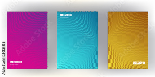 modern minimal cover with cool gradient colorful halftone background design for web.eps 10