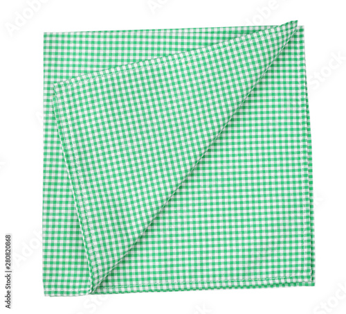 Green napkin