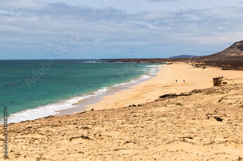 Santa Monica beach in Cabo Verde Boa Vista