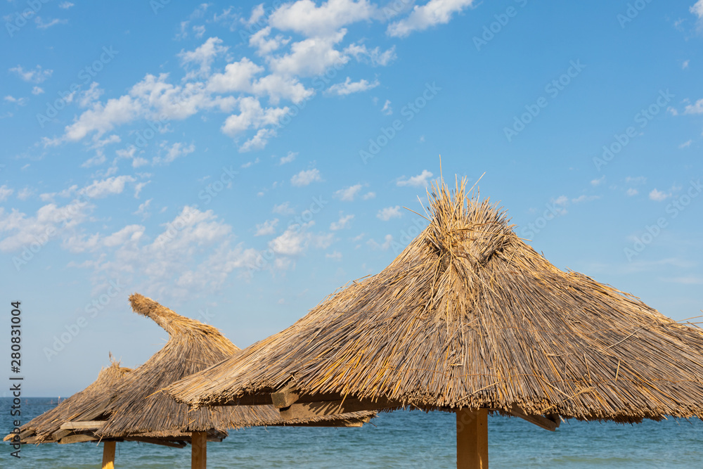 Reed beach umbrella Reed beach umbrella