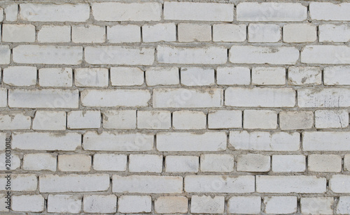 White Brick Wall For A Background. grungy rusty blocks of stonework technology color horizontal architecture wallpaper
