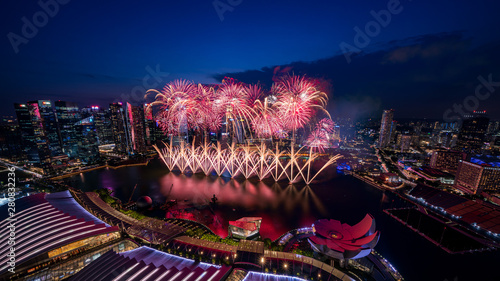 Photography Singapore National day fireworks