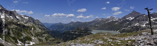 Weißsee Gletscherwelt panorama in national park Hohe Tauren © huspi
