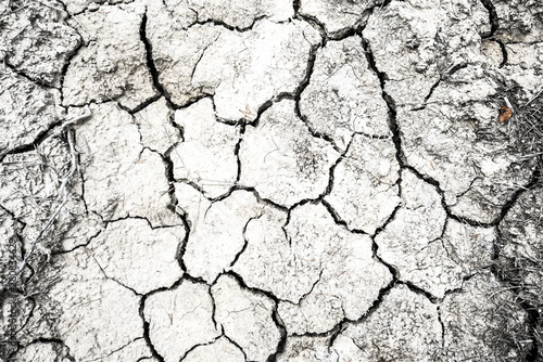 Dried and Cracked desert ground texture background