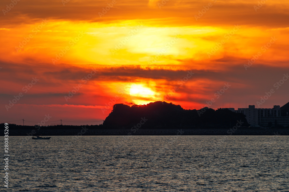長崎の夕陽 長崎の夕陽