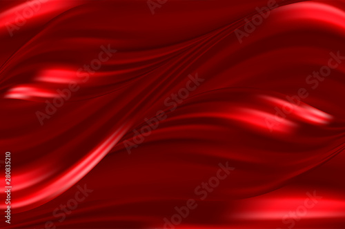 Red silk, satin backgrounds. Abstract Vector Illustration. eps10