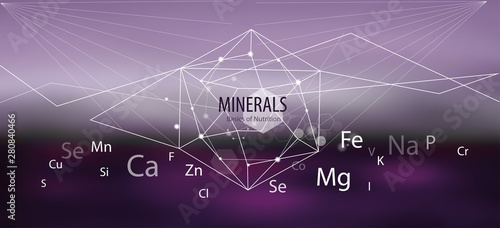 Minerals / The future is science.
