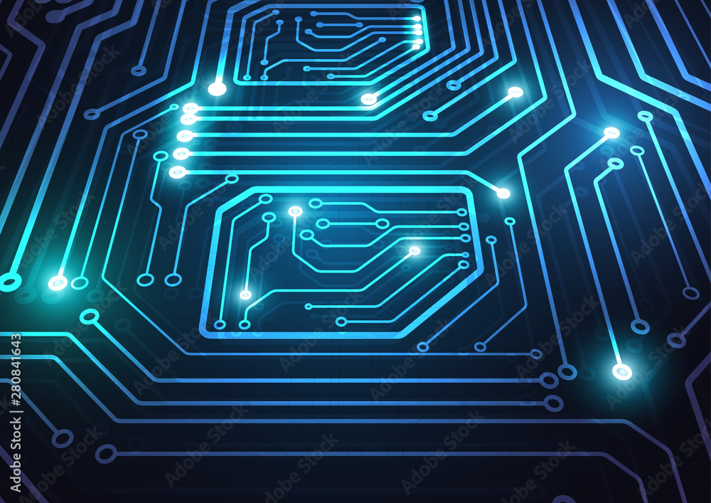 High tech technology geometric High tech technology geometric