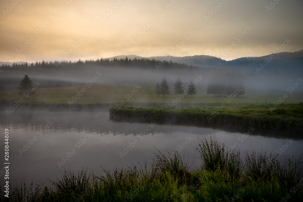 Fototapeta premium Cansiglio, paesaggio di montagna