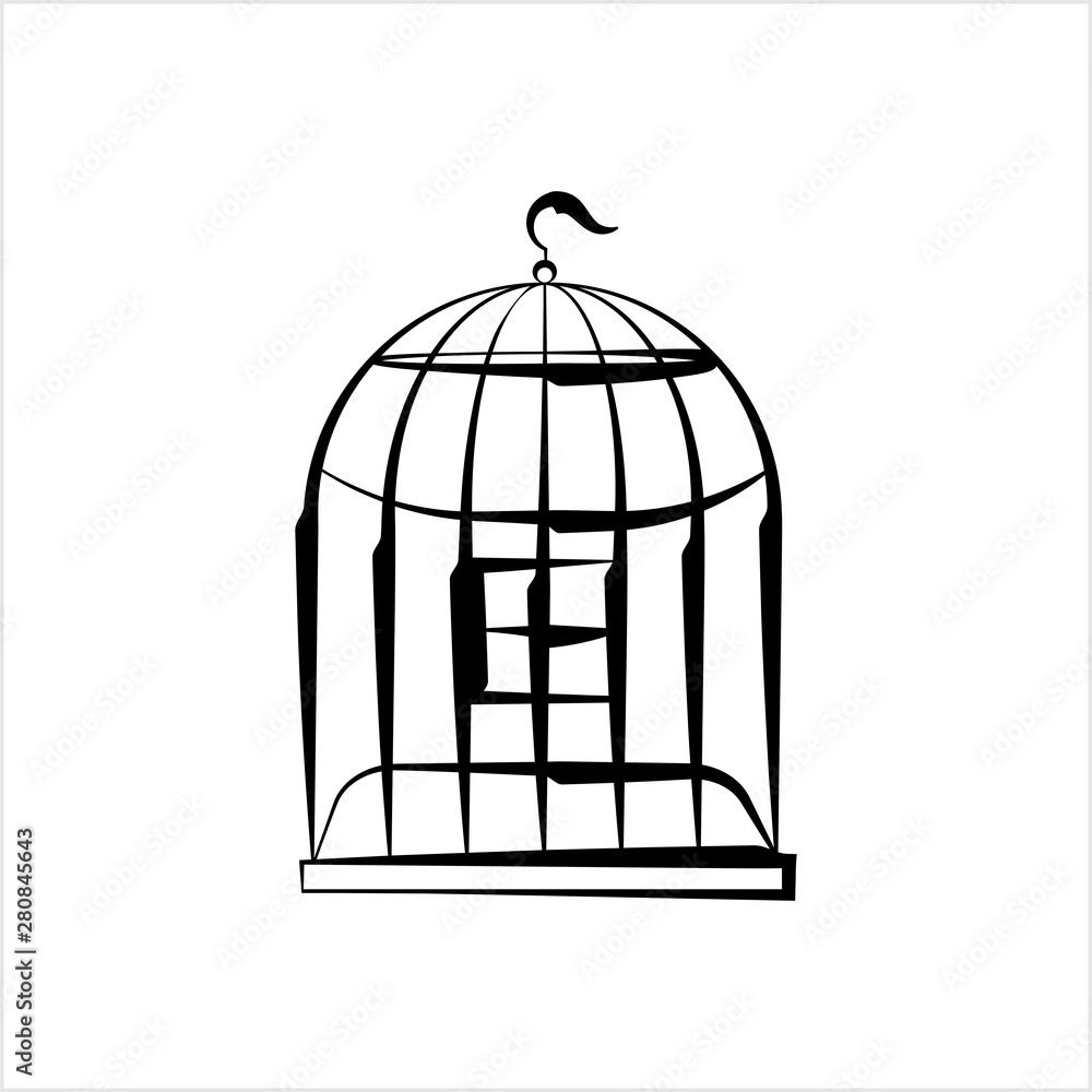 Bird Cage Icon, Bird Cage Bird Cage Icon, Bird Cage