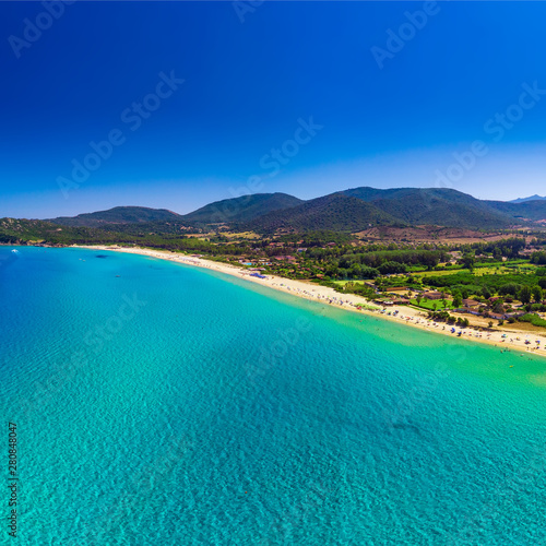 Cala Sinzias beach near Costa Rei on Sardinia island, Sardinia, Italy © Eva Bocek
