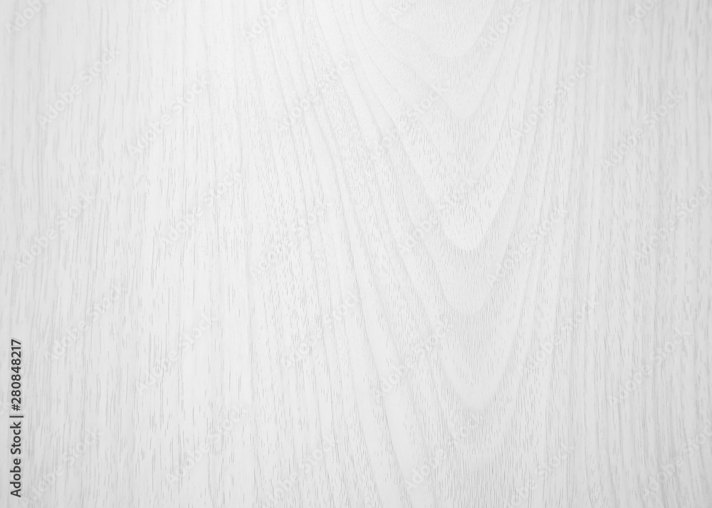 Obraz premium White wood floor texture pattern plank surface pastel painted wall background.