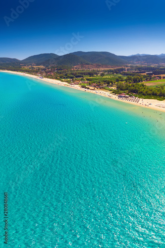 Cala Sinzias beach near Costa Rei on Sardinia island, Sardinia, Italy © Eva Bocek