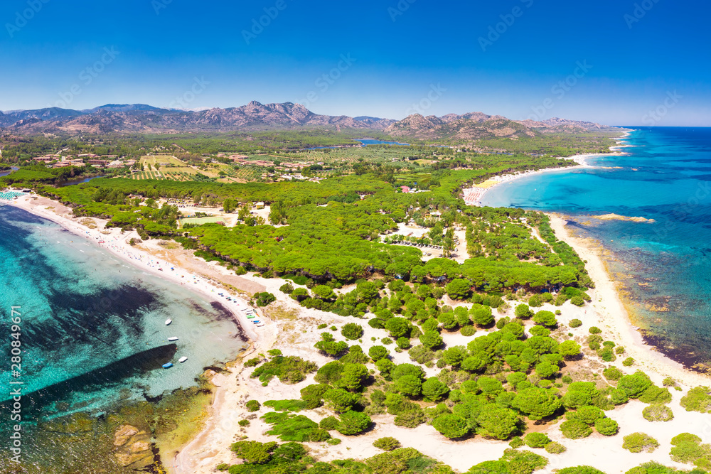Cala Liberotto and Cala Ginepro beach on Sardinia island, Sardinia, Italy, Europe