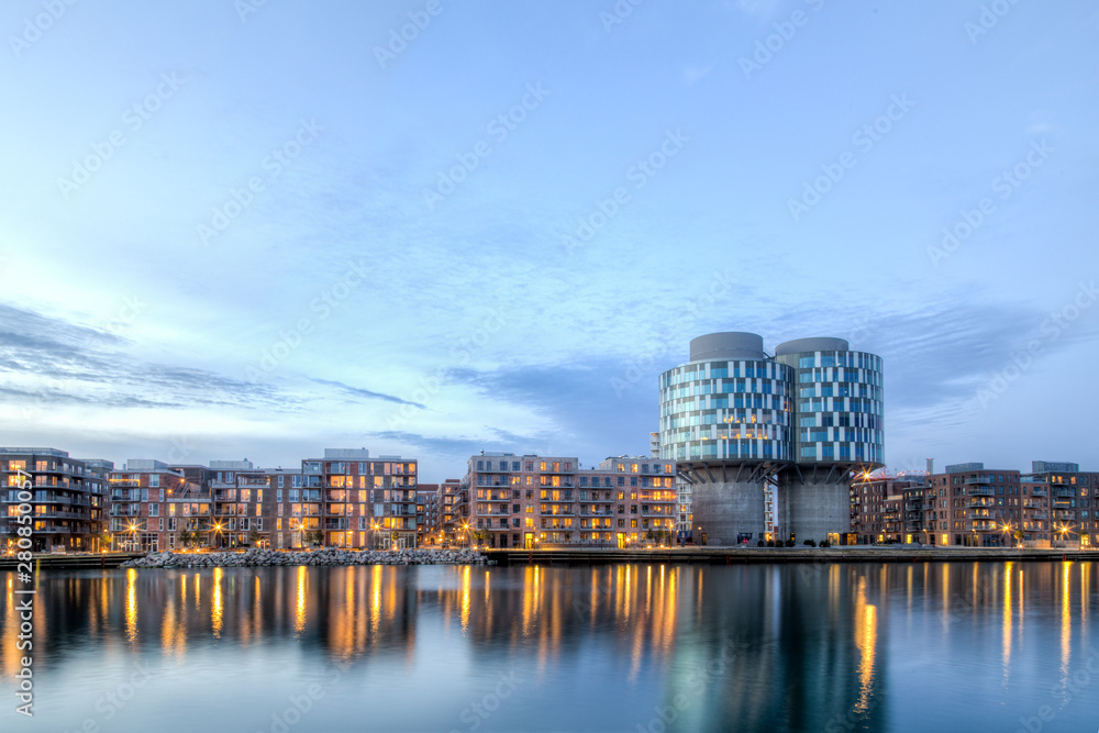 Portland Towers in Nordhavn district in Copenhagen Portland Towers in Nordhavn district in Copenhagen