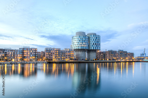 Portland Towers in Nordhavn district in Copenhagen