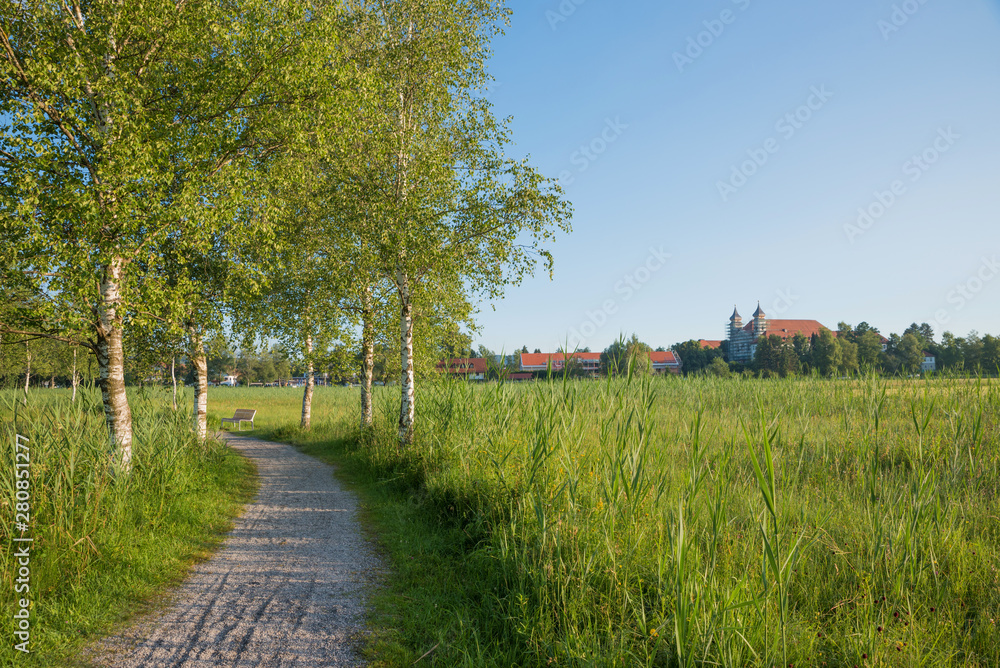 Radweg vom Kochelsee zum Kloster Schlehdorf