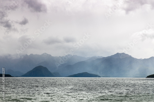 scenery at Lake Te Anau, New Zealand © magann