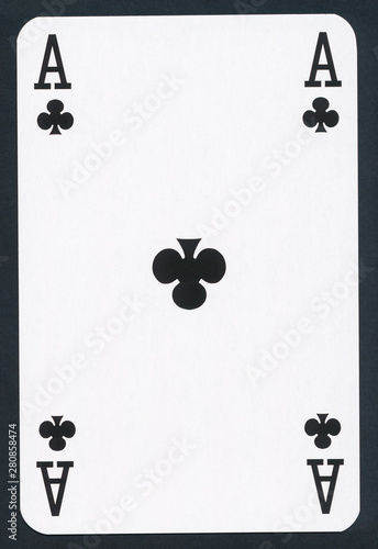 Playing poker cards isolated on black background - high quality XXL