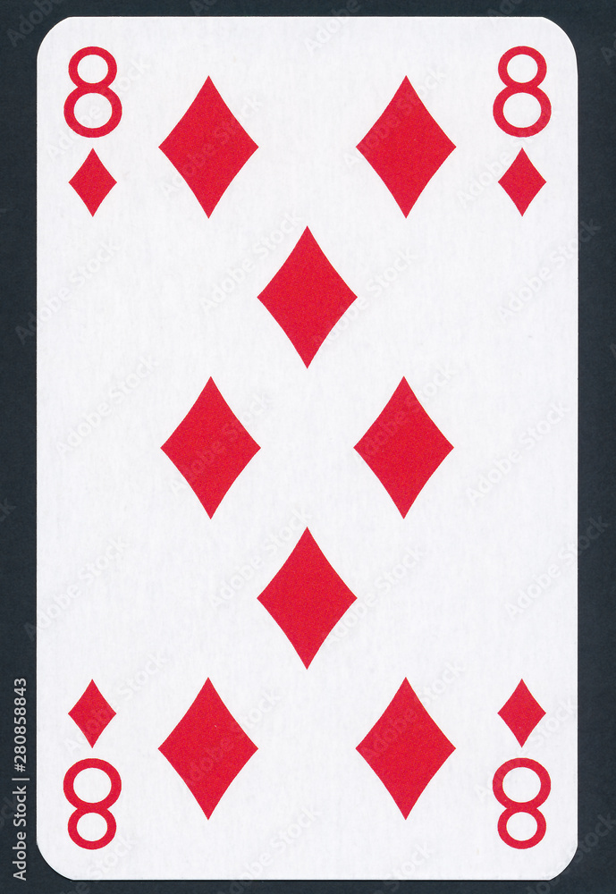 Playing poker cards isolated on black background - high quality XXL Playing poker cards isolated on black background - high quality XXL